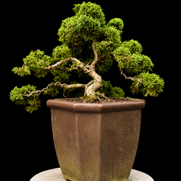 (BONSAI) Juniperus Chinensis 'Chinese Kishu' (Cemara Pingpong)
