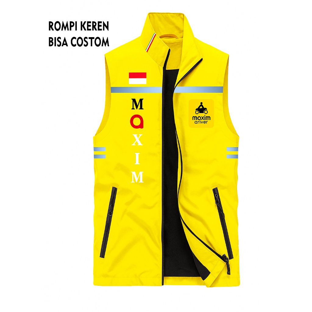 Rompi MAXIM Kurir | Rompi Kurir MAXIM | Rompi MAXIM Driver Online