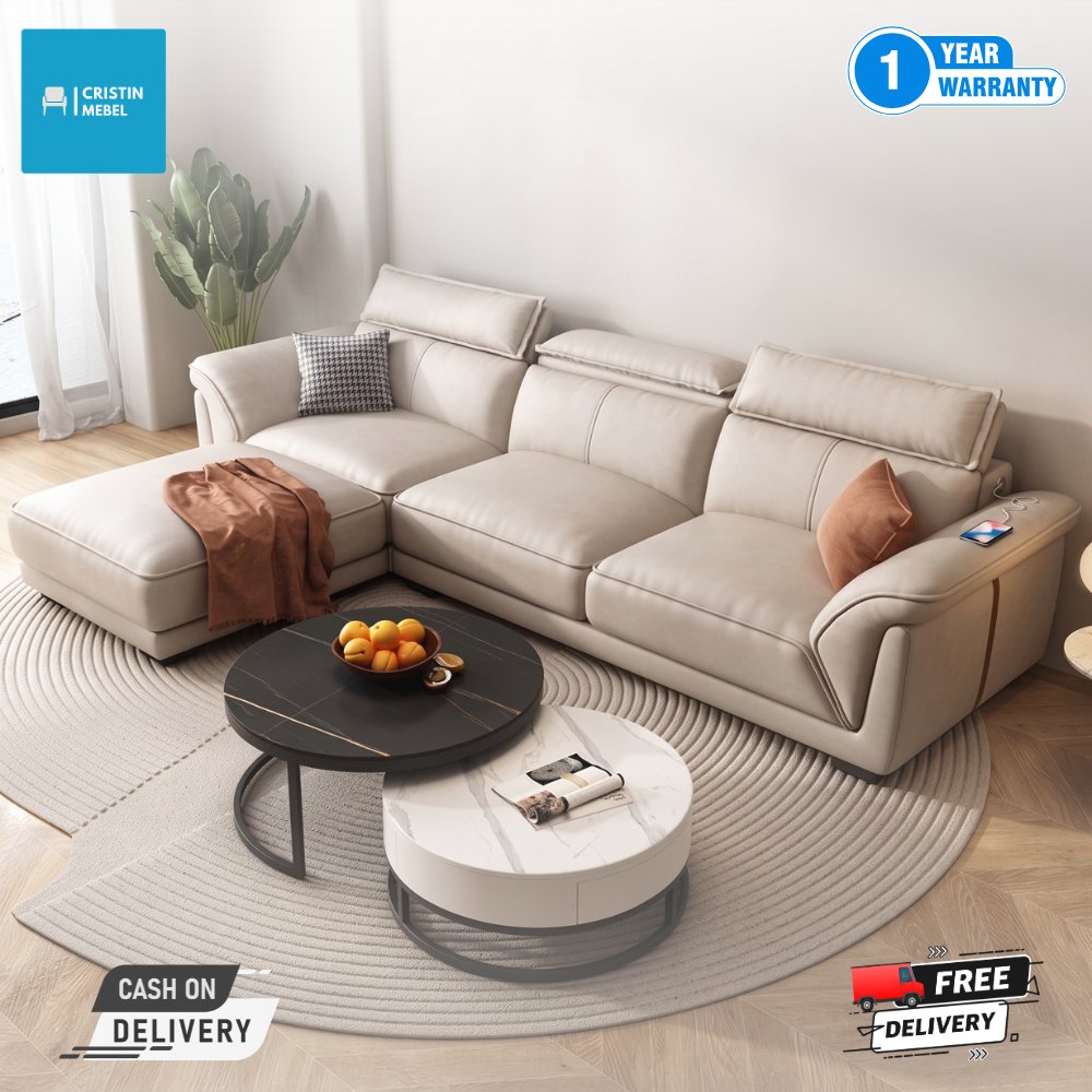 Sofa Minimalis Ruang Tamu Kecil Sofa L 3 Dudukan
