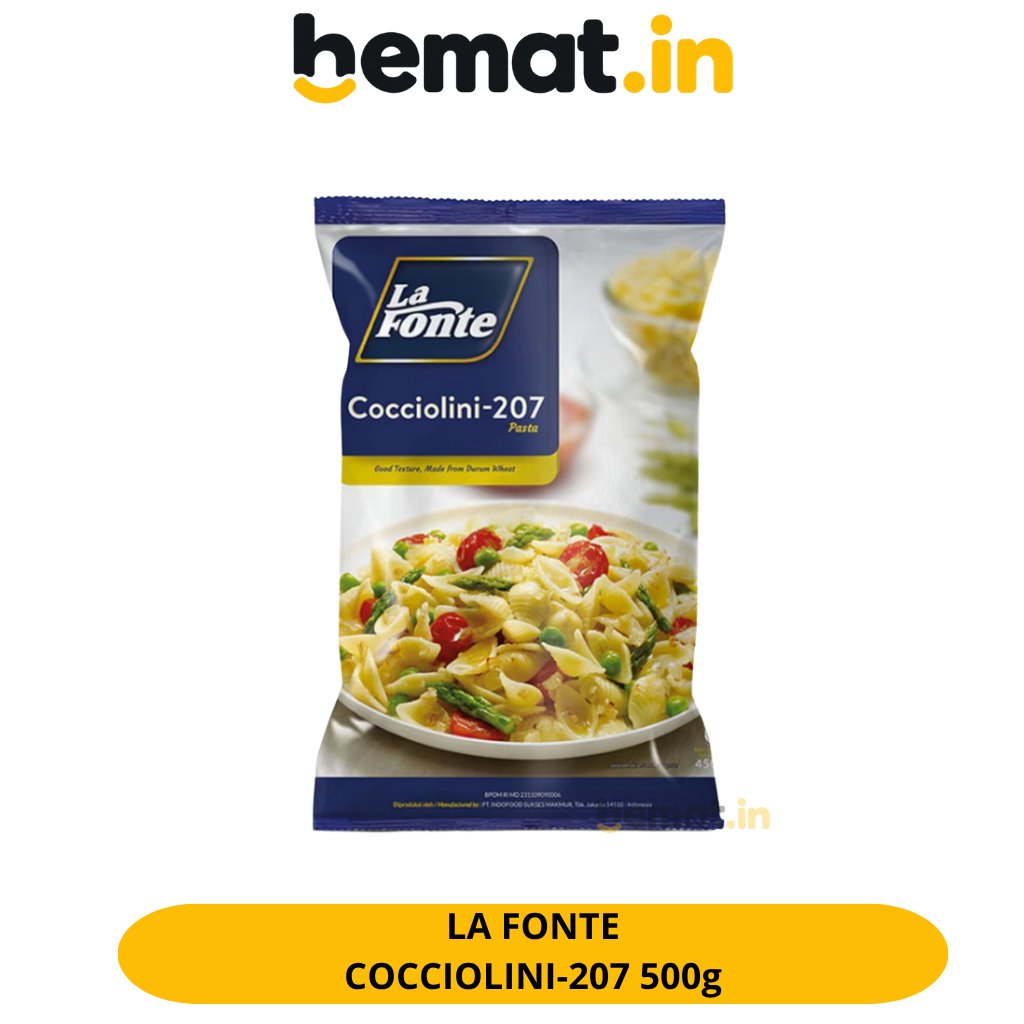 La Fonte Pasta Cocciolini 500g Semolina Durum.hemat.in