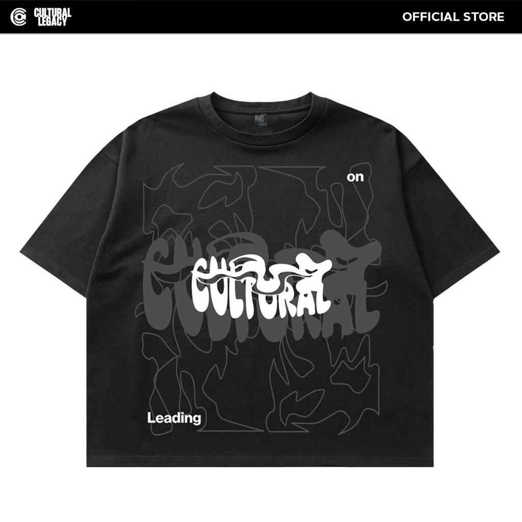 Cultural Legacy Kaos Oversize Pria Wanita Boxy Oversized Tshirt The Earth Baju Distro Unisex - Cotto