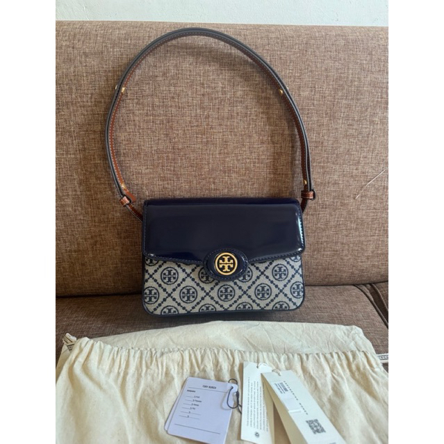 TORY BURCH ROBINSON MONOGRAM ORIGINAL BAG @4jt