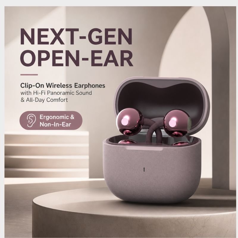 AIR CLIP 2 TWS Ear Clip Open Ear Bluetooth Wireless Earphone Stereo