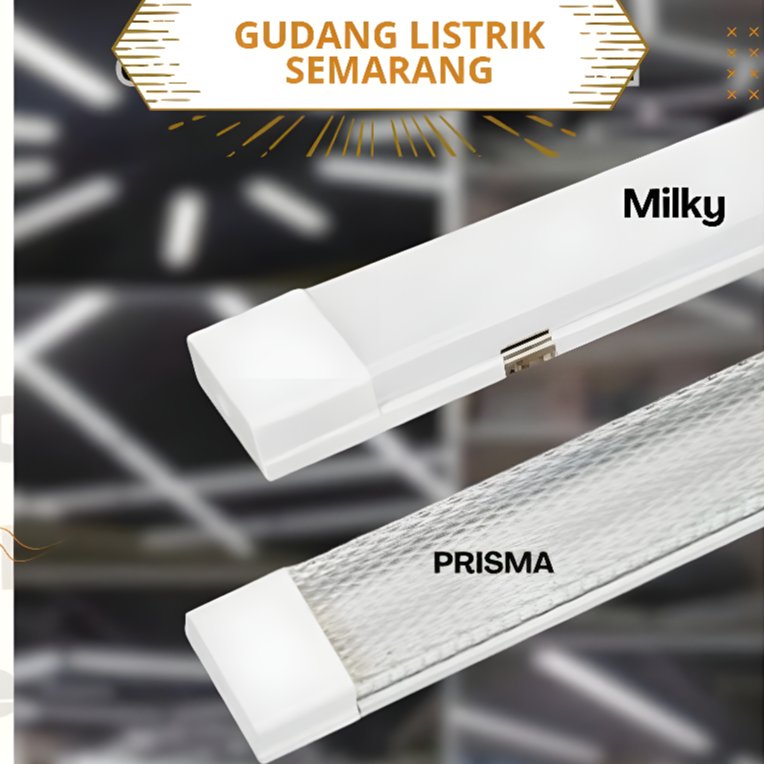 Lampu Tl Slim Susu 54W Lampu T8 Slim Body Milky Body Susu LAMPU TL SLIM T8 LED KOTAK TUBELIGHT LED L