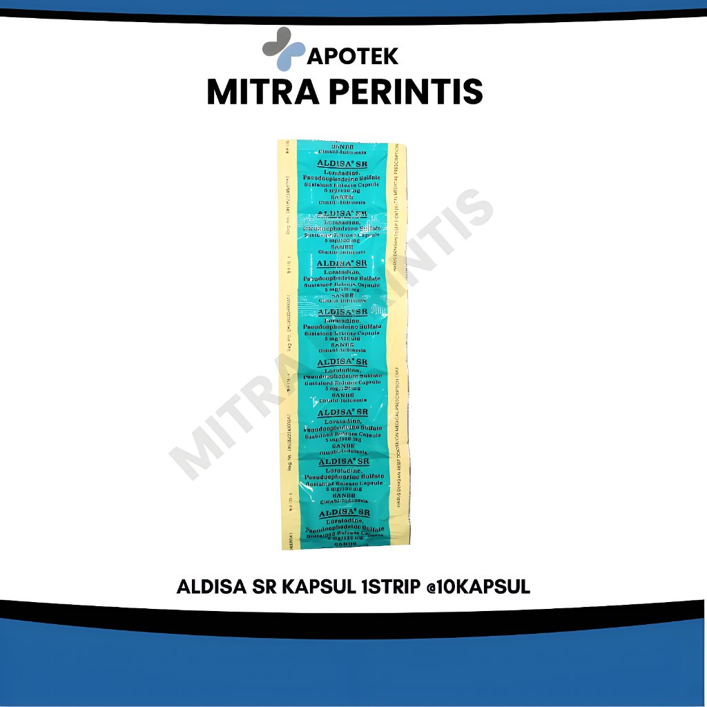 ALDISA SR KAPSUL 1STRIP @10KAPSUL
