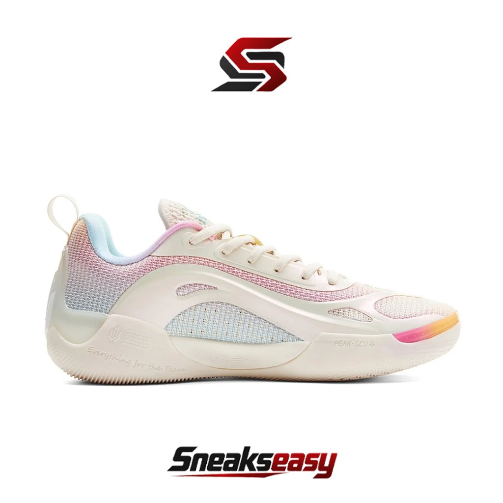 Sneakseasy - Sepatu Peak Andrew Wiggins AW 4 Off White Men's Basketball Sport Shoes Sepatu Olahraga 