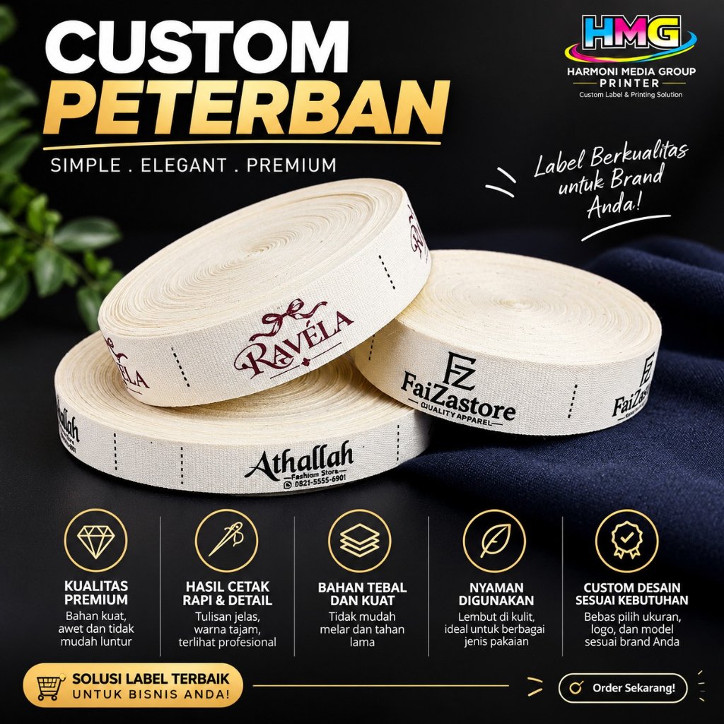 label baju , label piterben import, label merek, label cap,label pakaian, label nama,bren baju,label