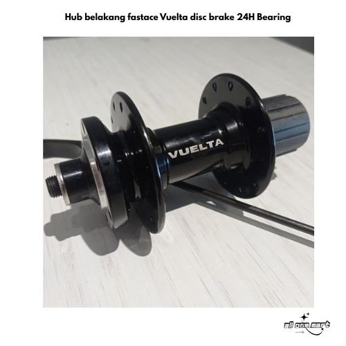 BISA COD Hub belakang fastace Vuelta disc brake 24H Bearing