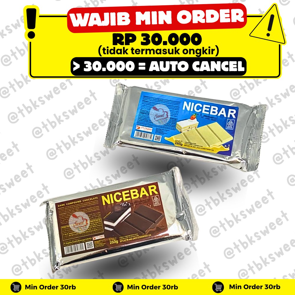 Nicebar Chocolate Compound 250gr