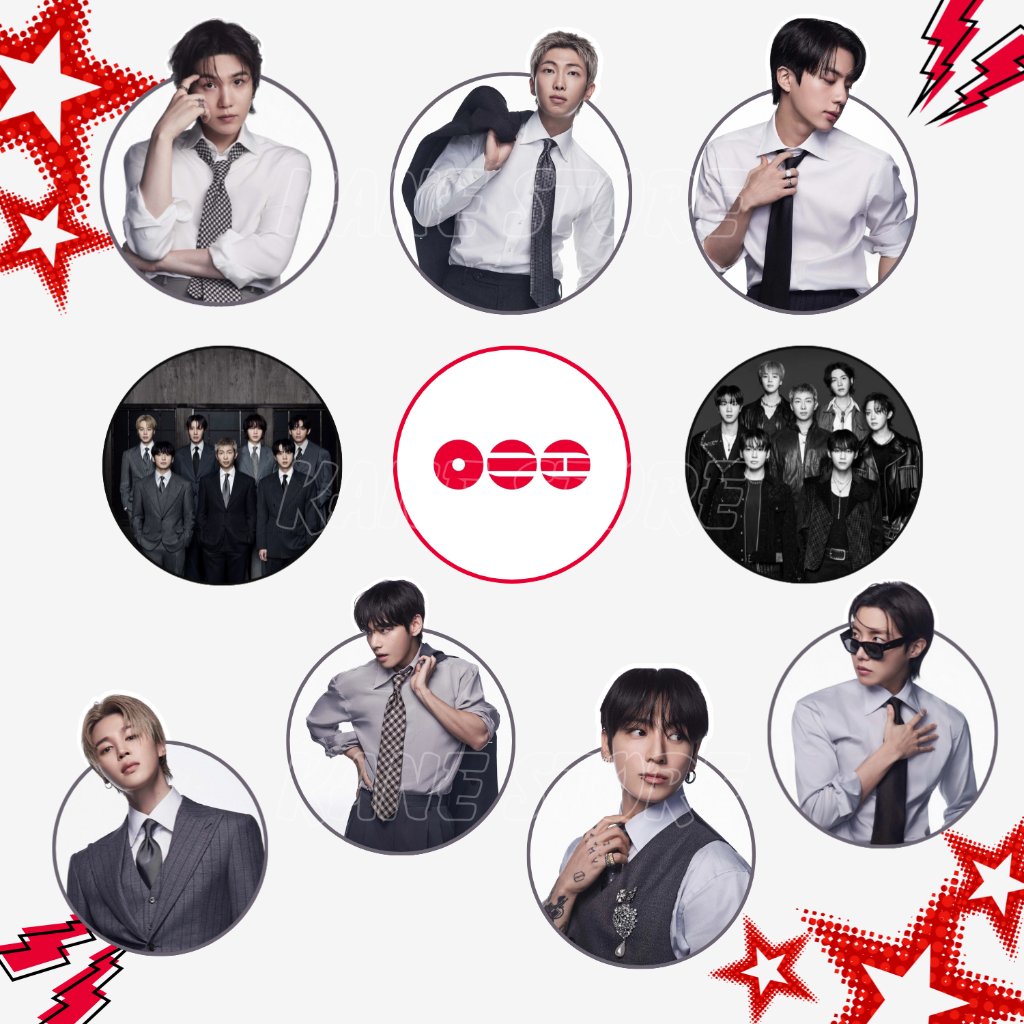 Sticker Pack BTS Sticker Boygroup Kpop
