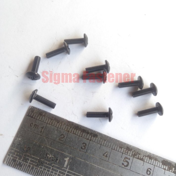 Baut JT Baut Handel Laci Hitam M3 Panjang 6-30 mm