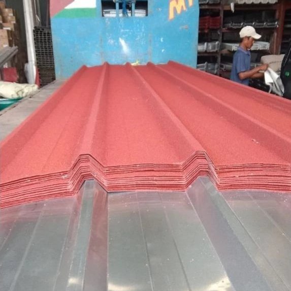 Spandek Pasir Panjang 1x3 Meter Tebal 0.3mm Atap Spandek Pasir (HANYA BANDUNG AREA)