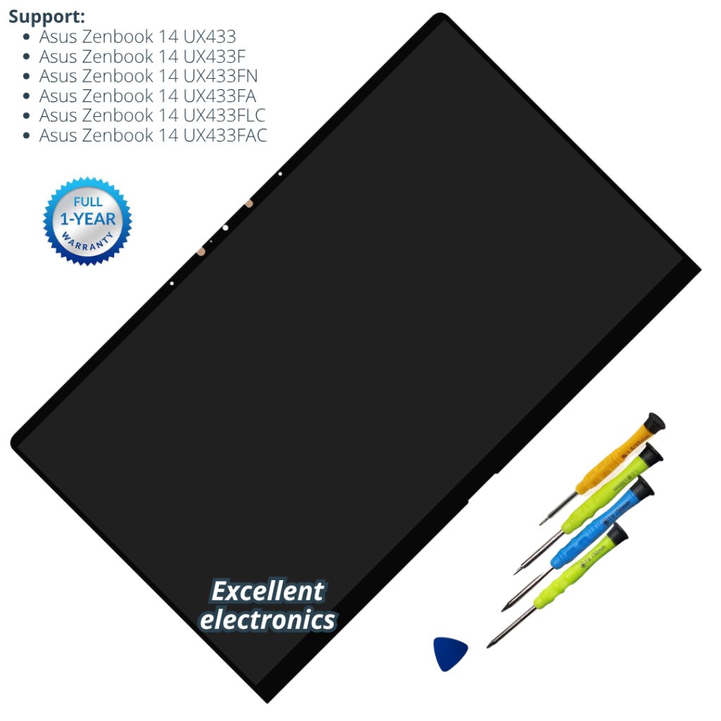 LCD Asus Zenbook 14 UX433, LCD Asus Zenbook 14 UX433F, LCD Asus Zenbook 14 UX433FN, LCD Asus Zenbook