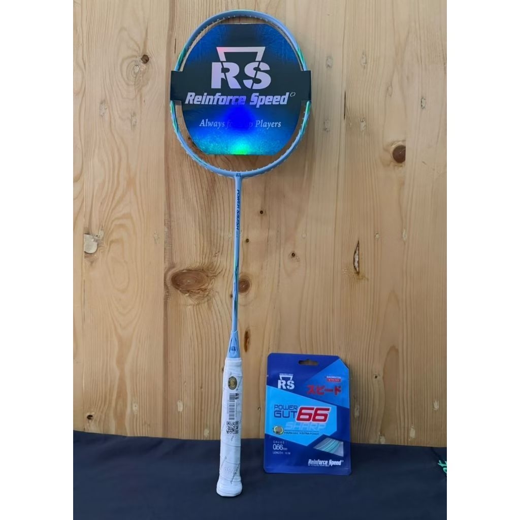 RAKET RS POWER SMASH ORIGINAL FREE TAS DAN SENAR