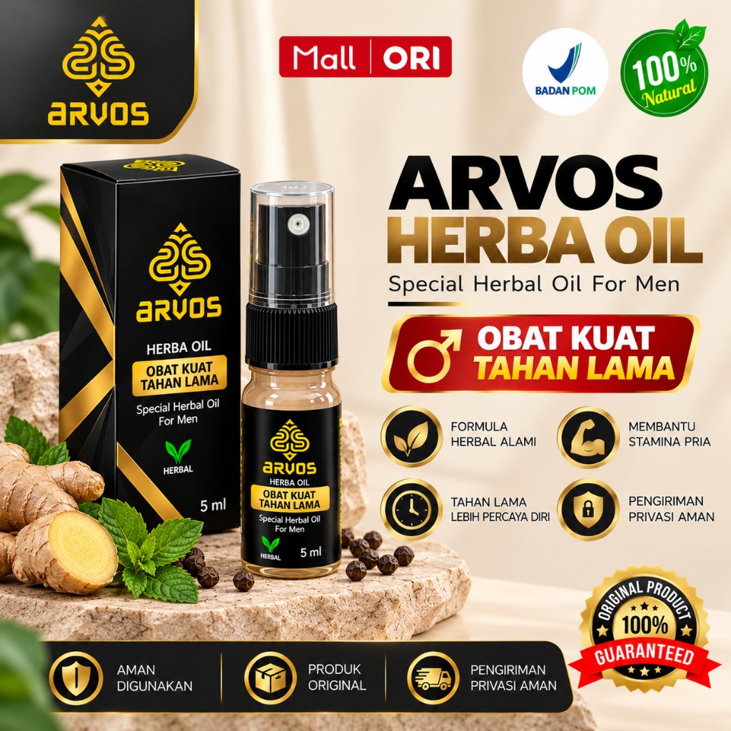 ARVOS X-Sensiall Spray Pria Original Obat Kuat Semprot Original