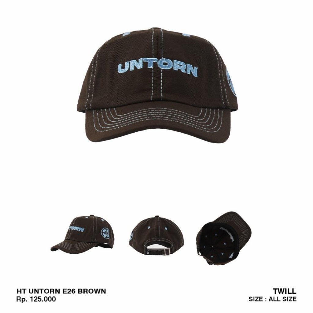 EVIL ARMY HAT - HT UNTORN E26 BROWN