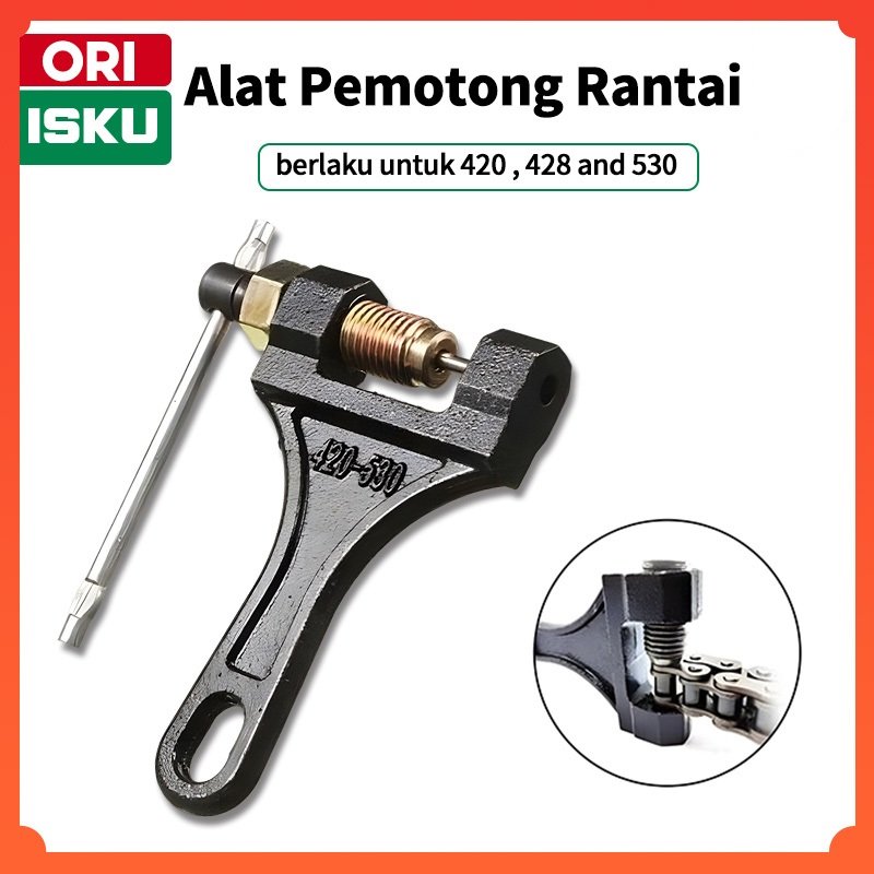 ISKU Pemotong Rantai Motor Sepeda Alat Potong Chain Breaker Treker Cutter Pemutus Rantai 420 428 530
