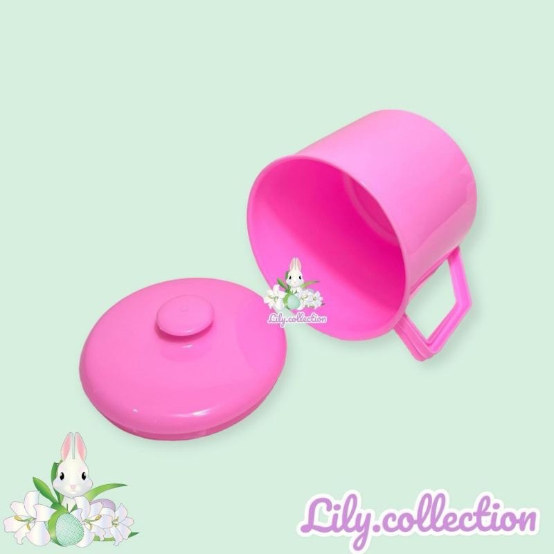 Mug Plastik Jumbo 1 Liter | Gelas Besar | Mug / Gelas Plastik Jumbo - LILYCOLLECTION