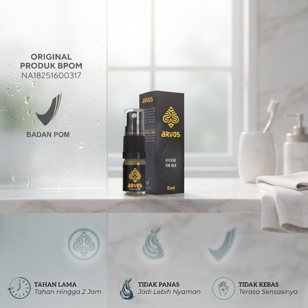 ARVOS X-Sensiall Spray Pria Original Obat Kuat Semprot Original
