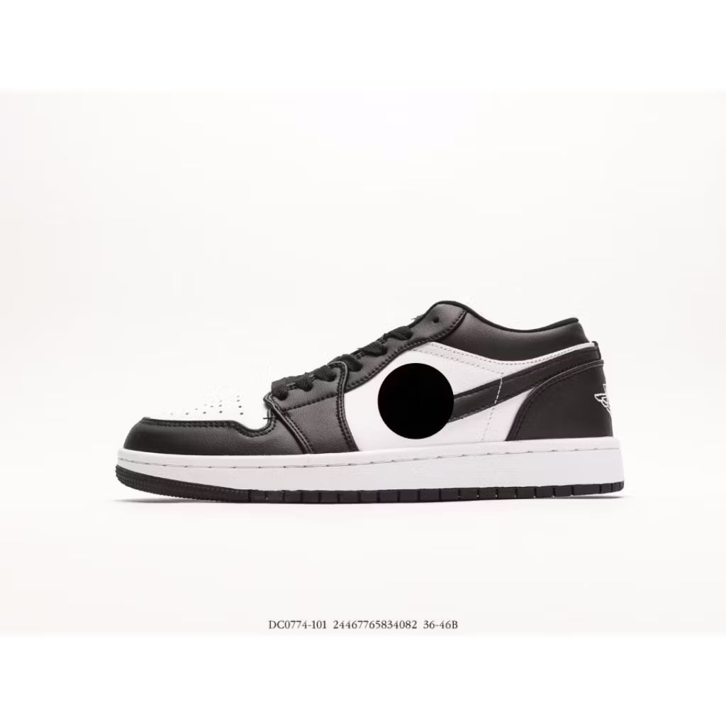 BLACKSHOES - Air Jordan 1 Low Panda White Black