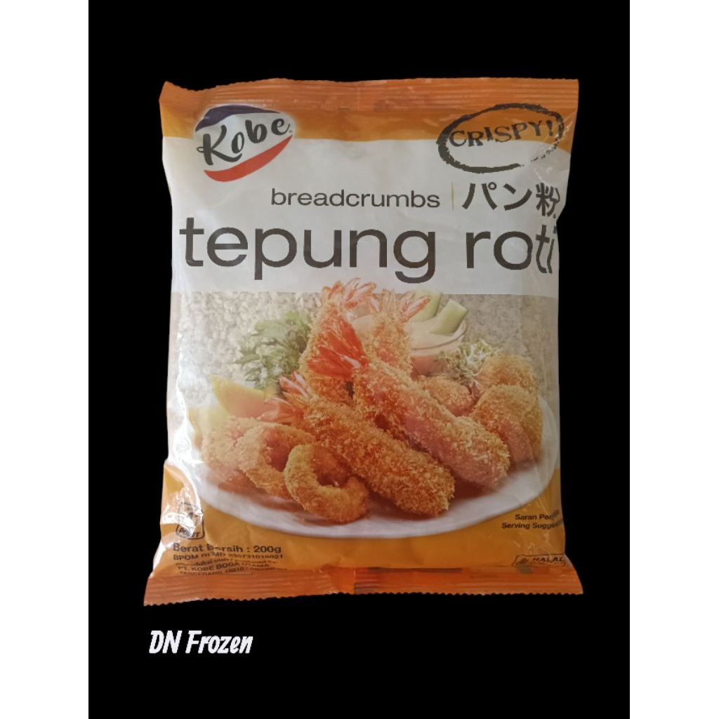 

Kobe Tepung Roti Breadcrumbs Crispy 200 Gram