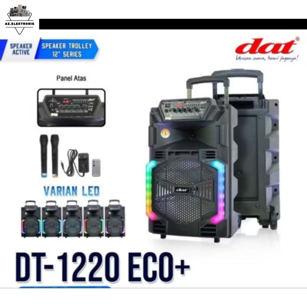 speaker bluetooth dat 12 inch/speaker portable dat DT 1220 Eco+