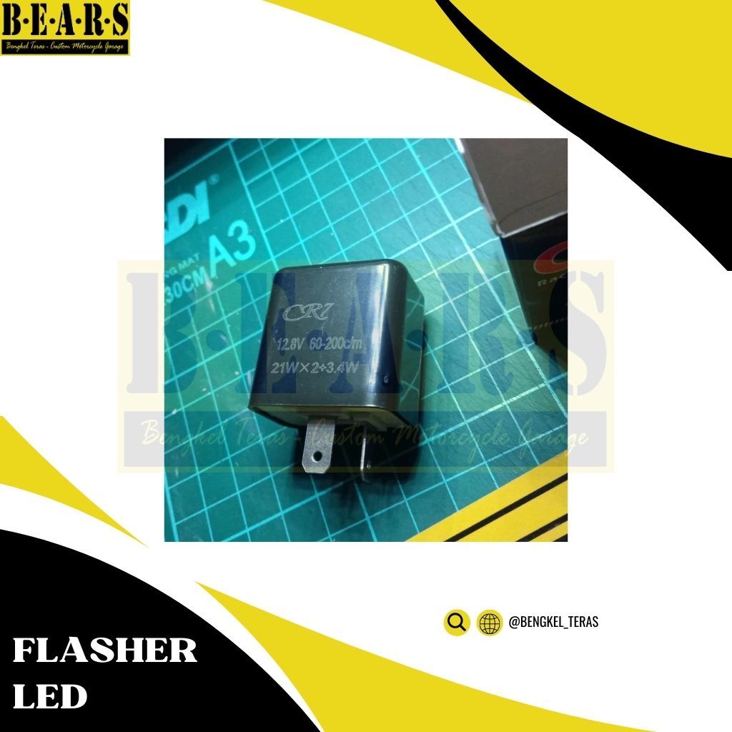 Flasher LED Sein LED Alat Kedip lampu Sein motor universal
