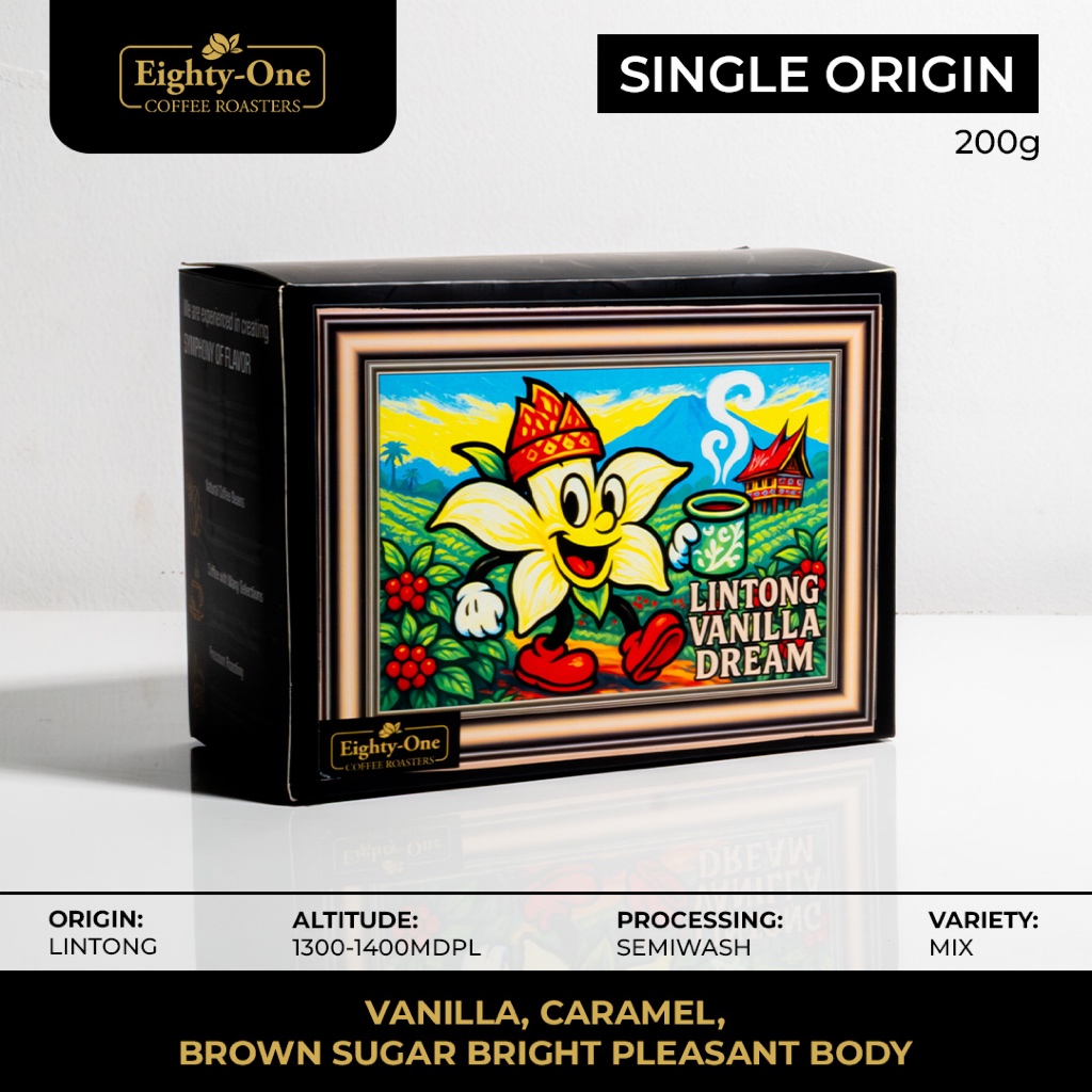 

Lintong Vanilla Dream I Single Origin Arabika Lintong I 200gr