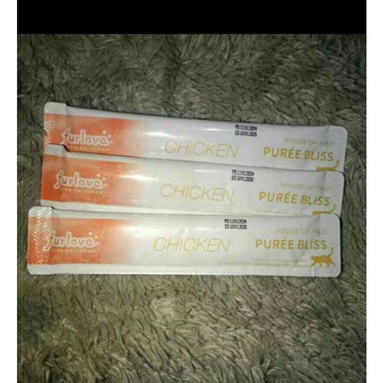 Furlove snack kucing rasa chicken murah
