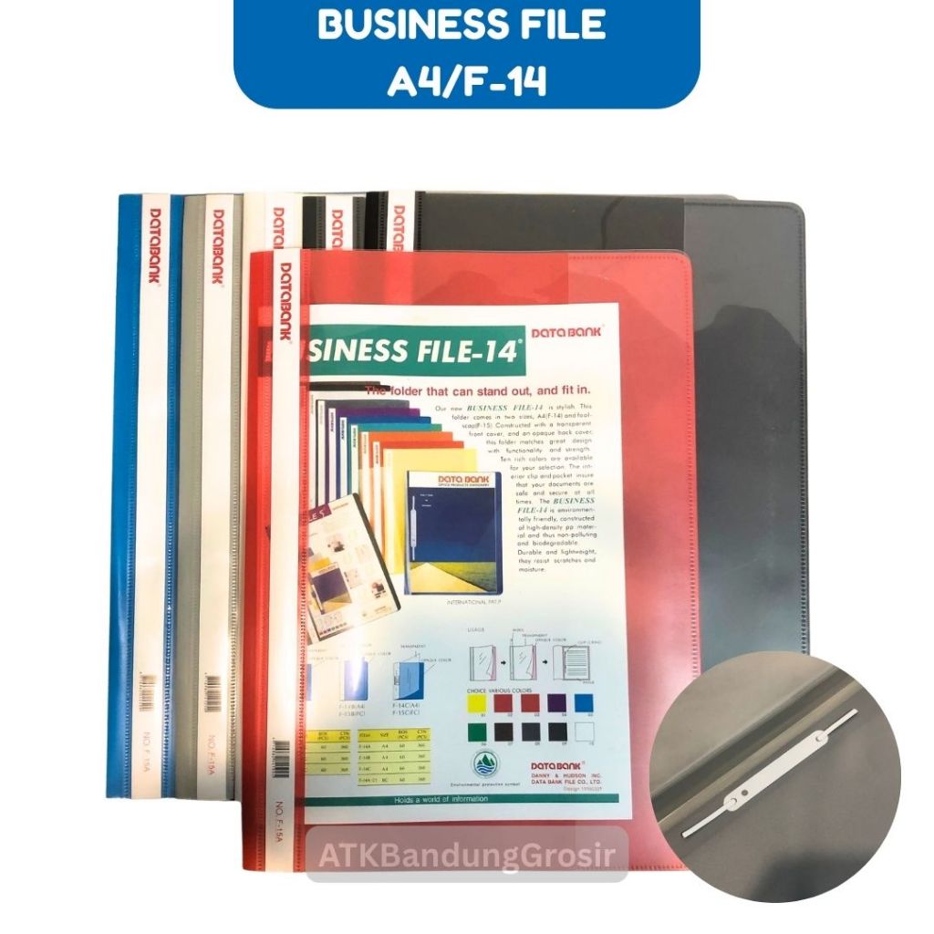 

Business File Map Plastik Databank F-15A Ukuran FC Folio - SATUAN