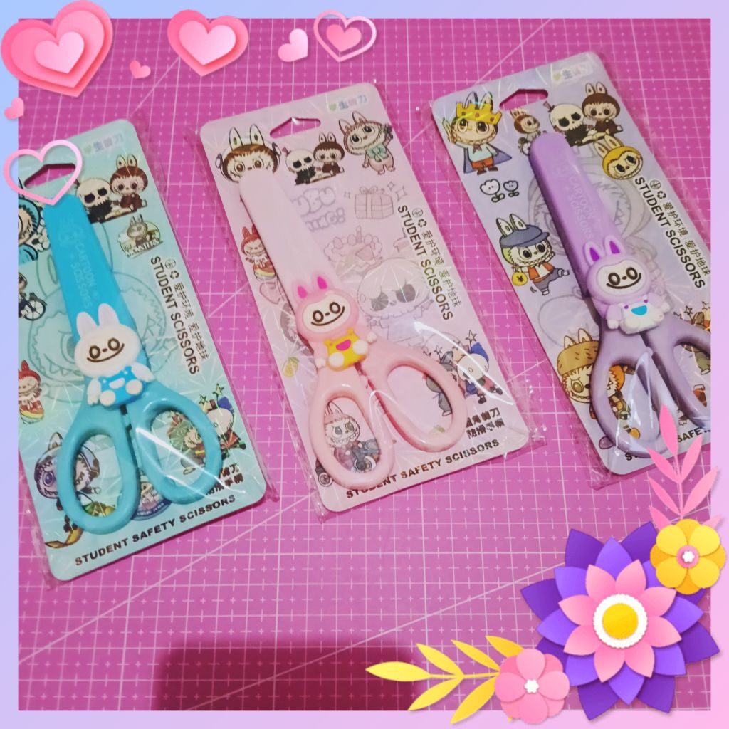 

Gunting Anak + tutup Karakter Sanrio Labubu