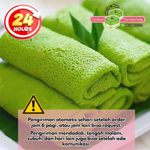 

Kue Subuh / Kue Dadar Gulung / Jajanan Pasar Kue Tradisional (Fresh dan Murah)