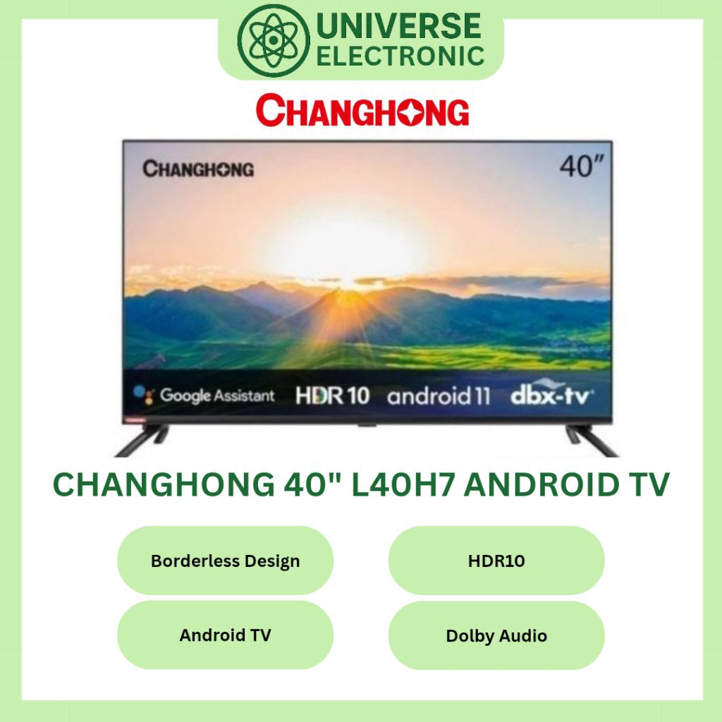 CHANGHONG L40H7 FULL HD ANDROID TV 40 Inch