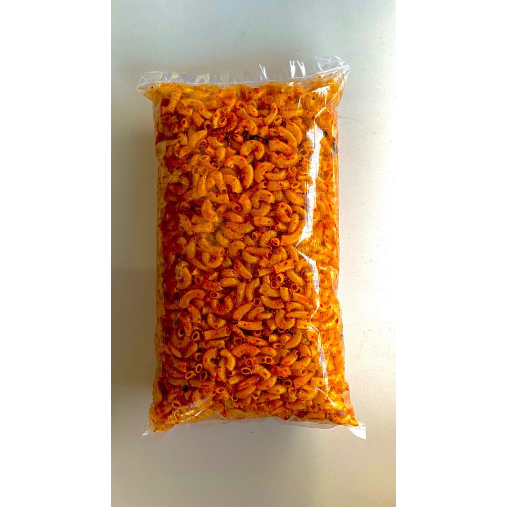 

1kg makaroni cikruh kriuk pedas daun jeruk makanan ringan