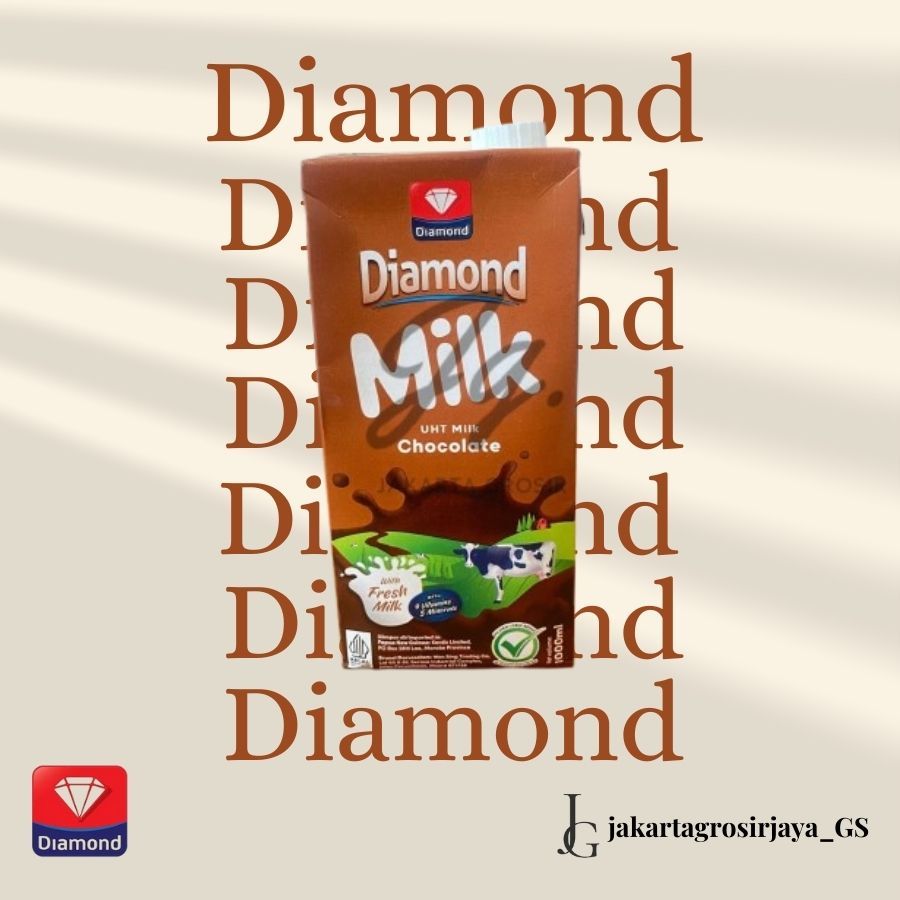 

Susu UHT Diamond Milk Chocolate 1Ltr 1000 ml
