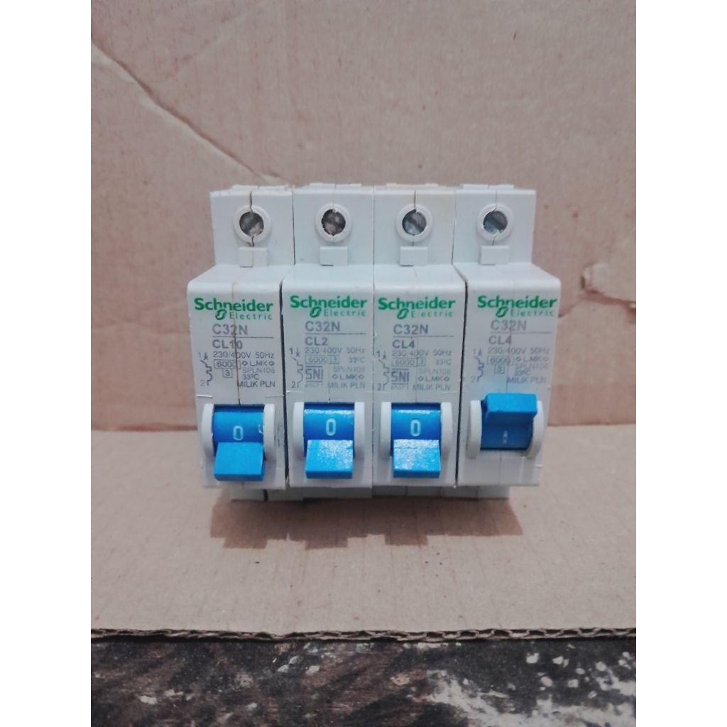 mcb pln scnider 2a 4a 6a seken