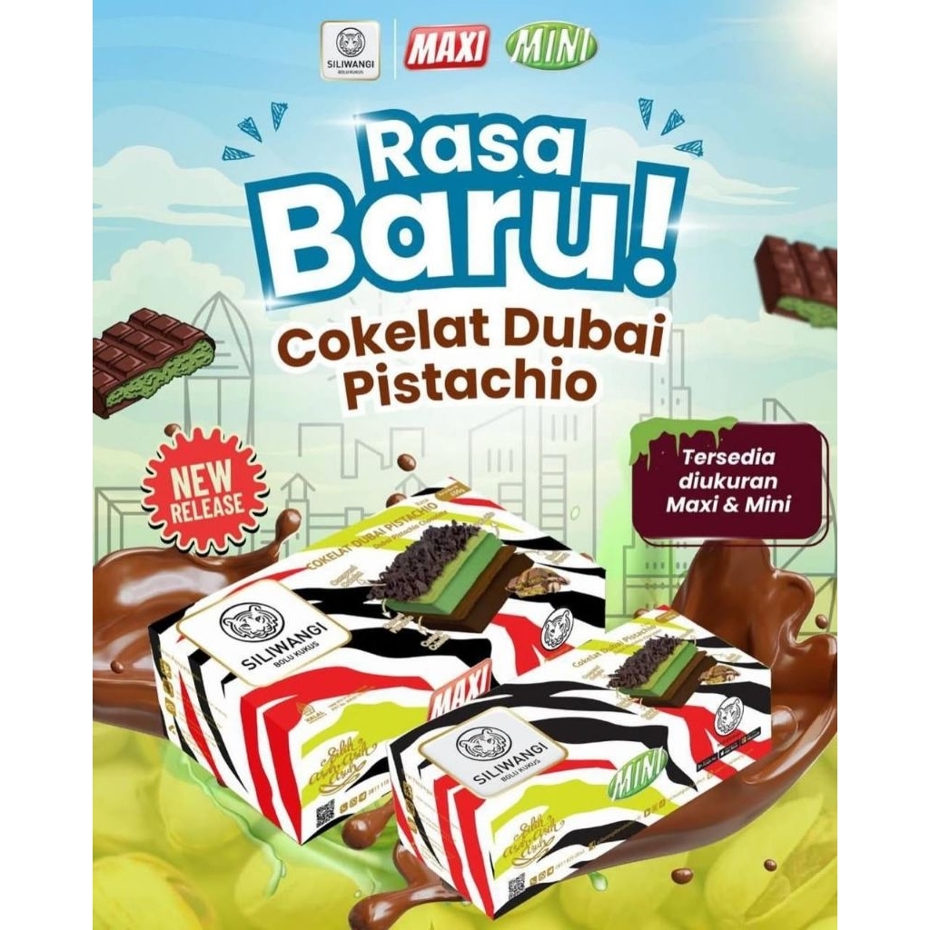 

Bolu Kukus Siliwangi Klasik Dubai Pistachio