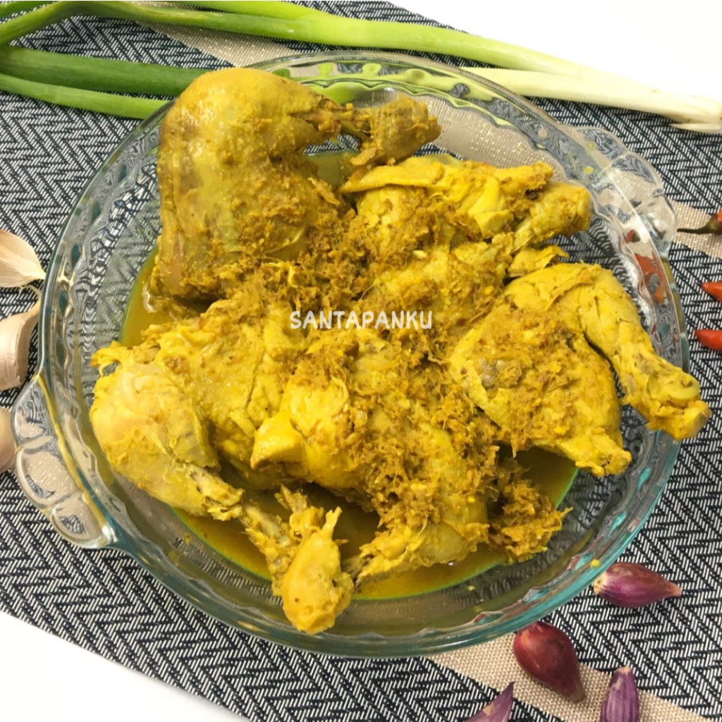 

Ayam Negeri Ungkep Bumbu Kuning / Ayam Ungkep Bumbu Kuning