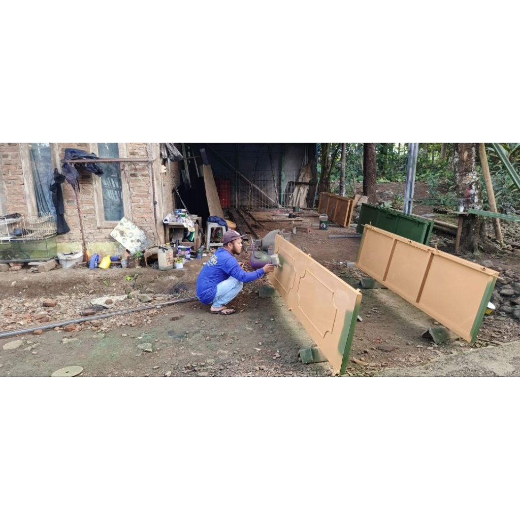 PINTU SLIDING LIPAT BISA CUSTOM