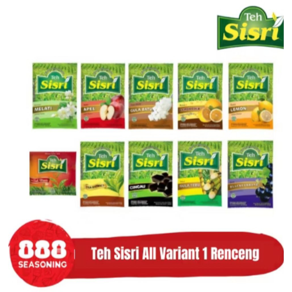 

teh sisri varian rasa