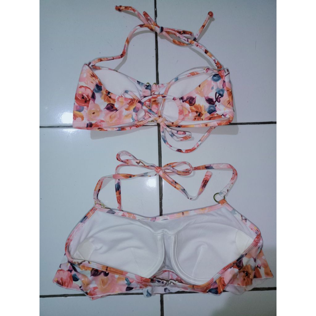 bra cantik motif bunga