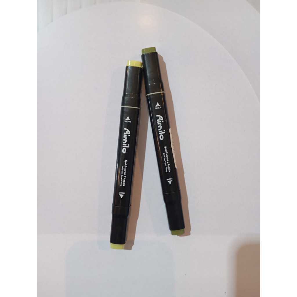 

Stabilo Spidol /Jhonweis Warna ( HARGA 2 PCS YA KAK ) Sketsa Umum Dua Sisi Kepala Tulis Luas dan Halus Double Headed General Touch Marker Pen Animation