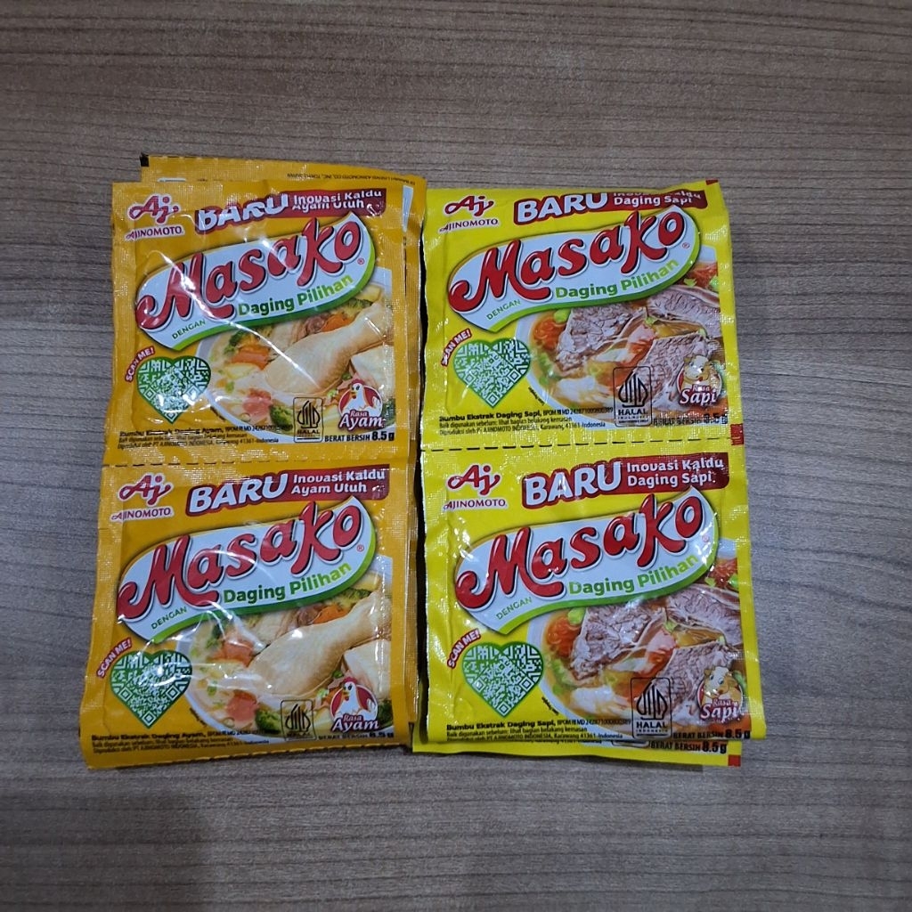 

Masako ayam sapi rencengan