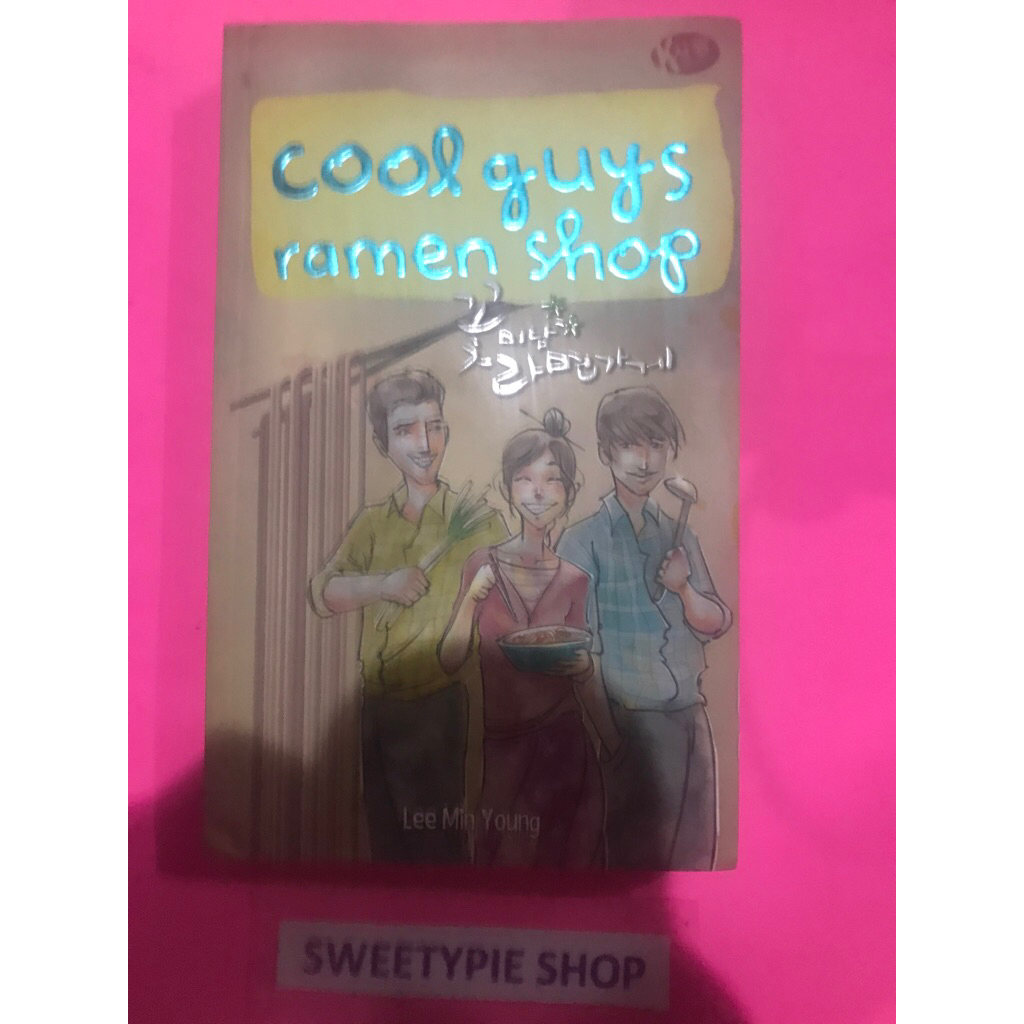 [Original] Novel Korea Terjemahan : Cool Guys Ramen Shop - Lee Min Young (Preloved/Bekas)