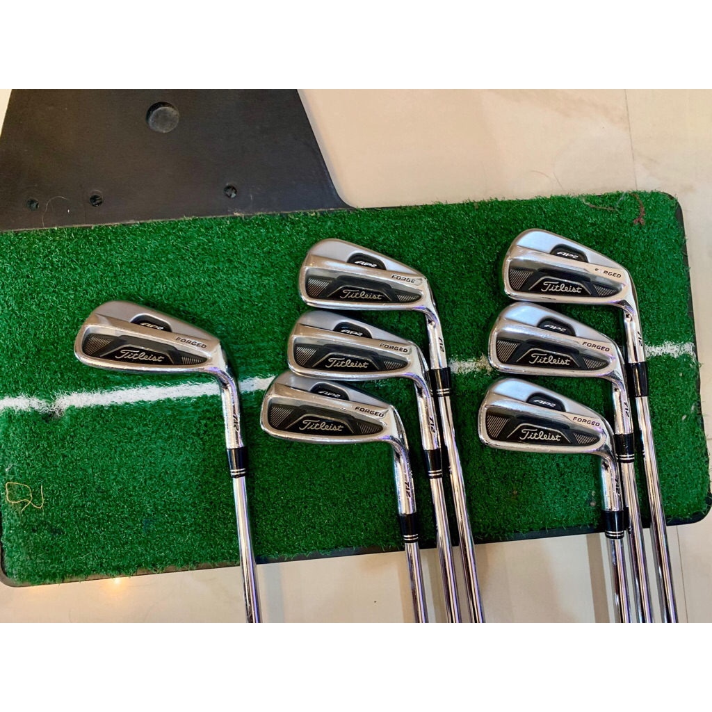 iron set titleist AP2 steel shaft dynamic gold stik golf iron mulus no taylormade mizuno wilson ping