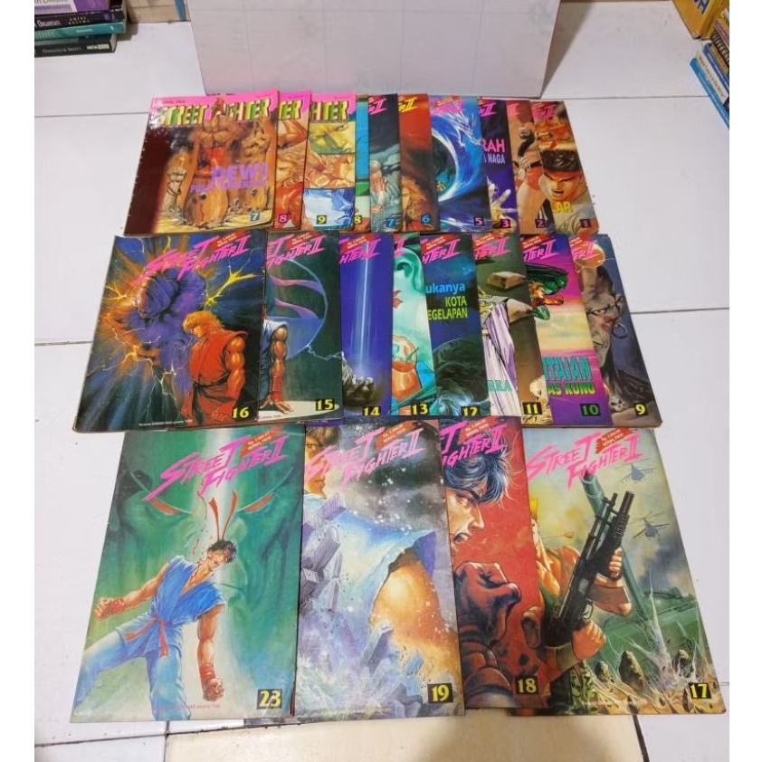 Komik Street Fighter-Street Fighter II Cabutan/Satuan