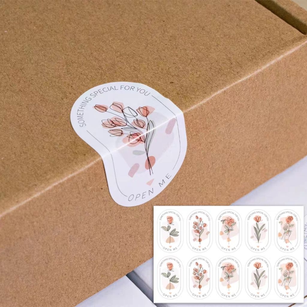

Stiker flowers something special for you 100 pcs termurah