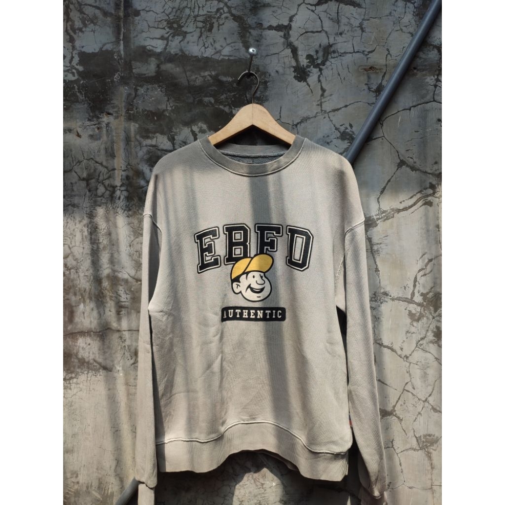 crewneck brand ebfd original second