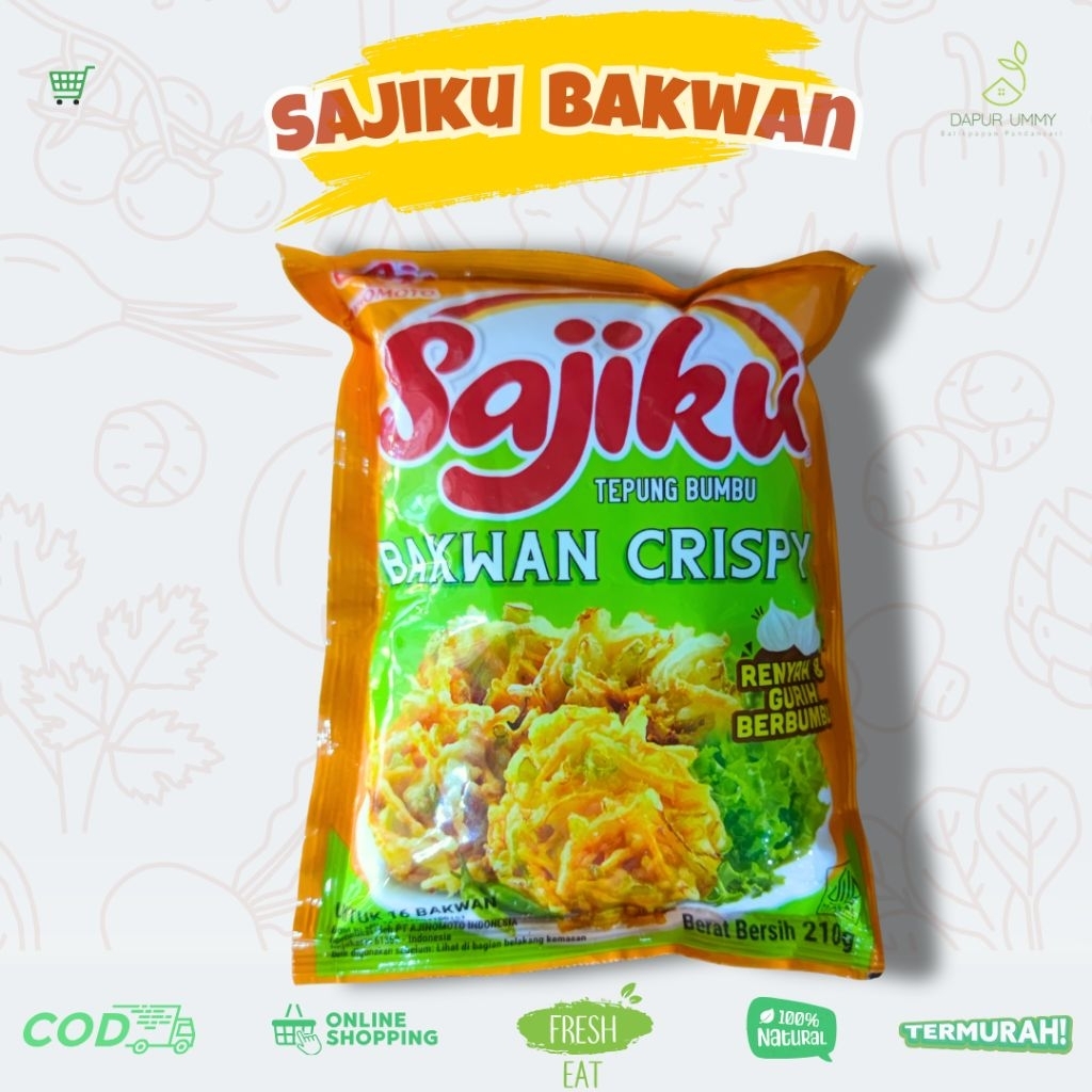 

SAJIKU • Tepung Bakwan Crispy 210gr