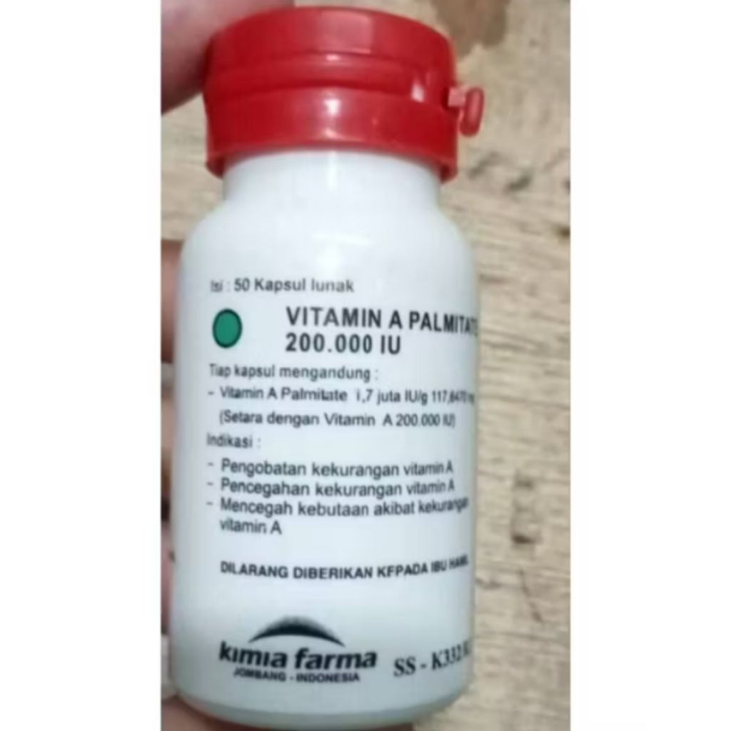Vitamin A Kapsul Merah 200.000 IU